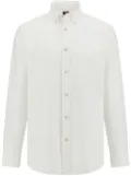 Boggi Milano oxford cotton shirt - White