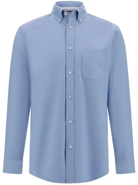 Boggi Milano Oxford regular-fit cotton shirt