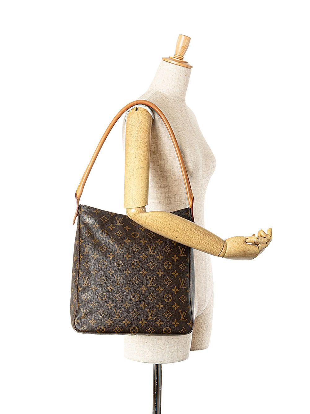 Louis Vuitton Pre-Owned 2000 Monogram Looping GM shoulder bag - Bruin