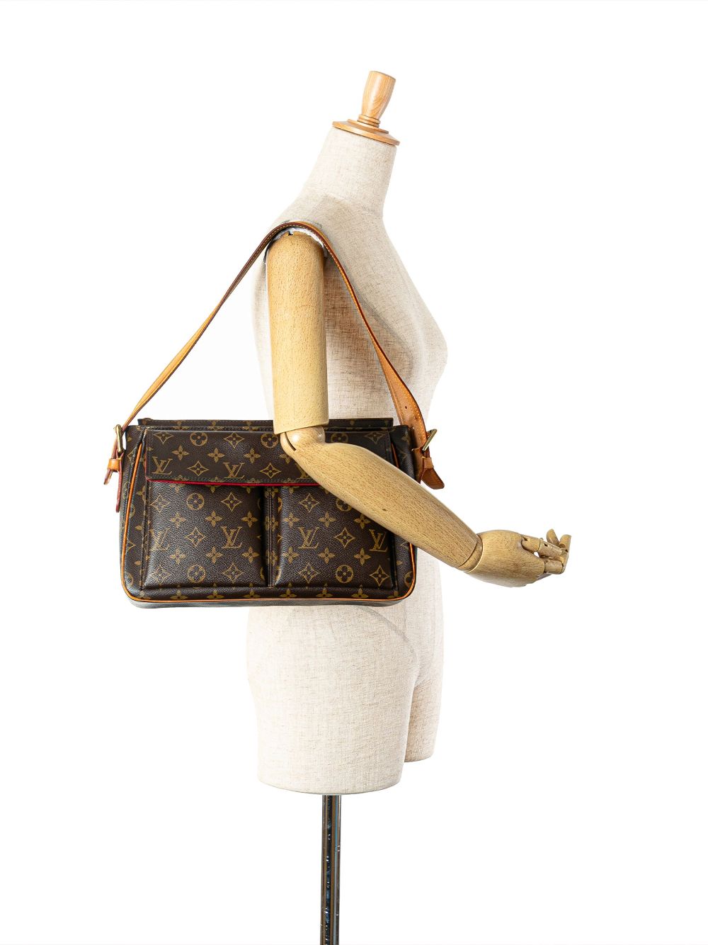 Louis Vuitton Pre-Owned 2004 Monogram Viva Cite GM shoulder bag - Bruin