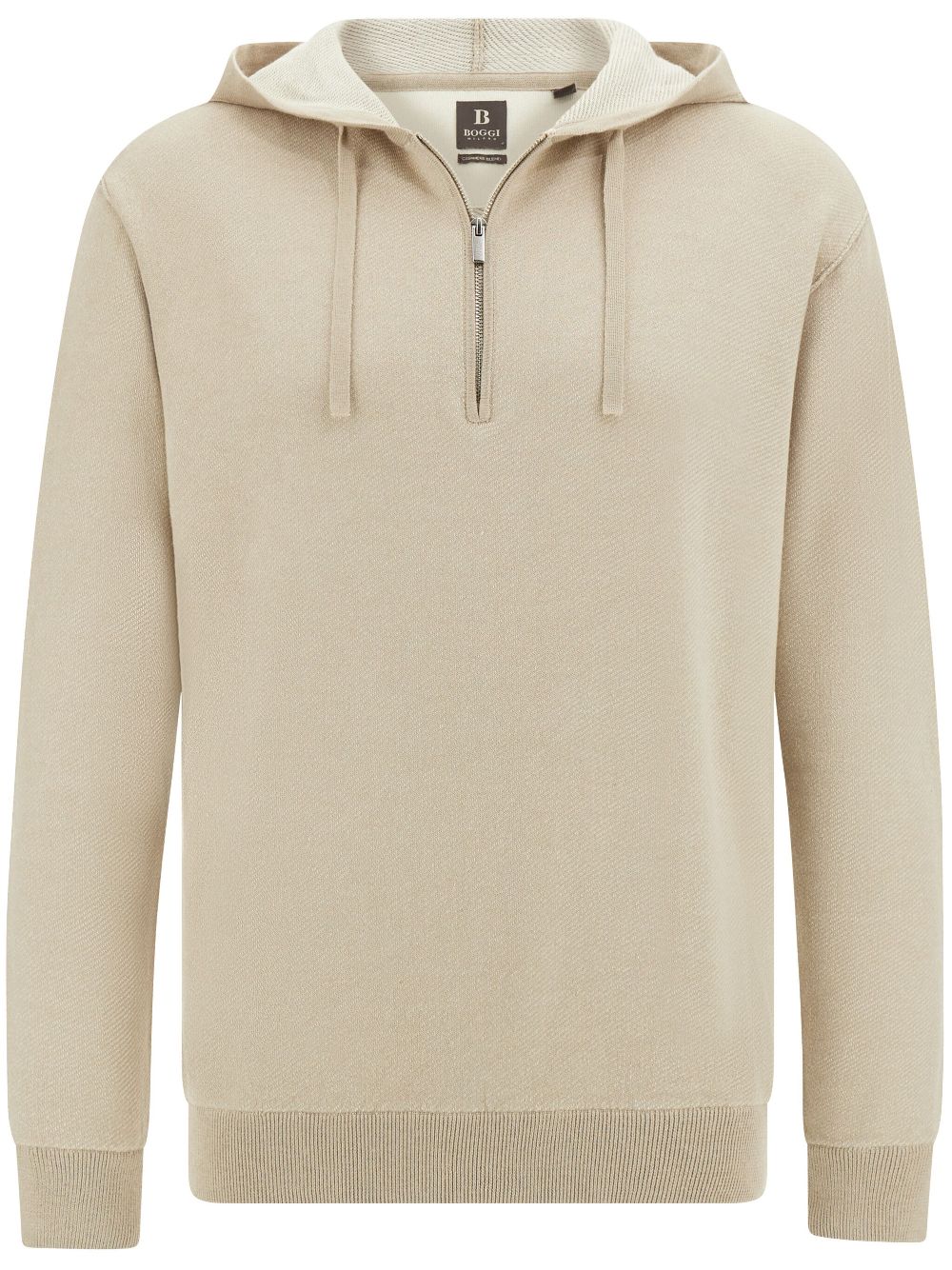 Boggi Milano half-zip jumper - Neutrals