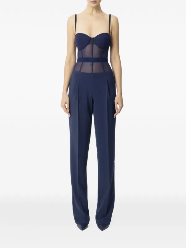 【★完売必至★】ELISABETTA FRANCHI ☆ チュールジャンプスーツ ☆完売必至☆】ELISABETTA FRANCHI ☆ チュールジャンプスーツ