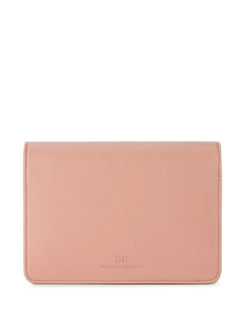 Petit sac porté épaule à logo - Elisabetta Franchi - Modalova