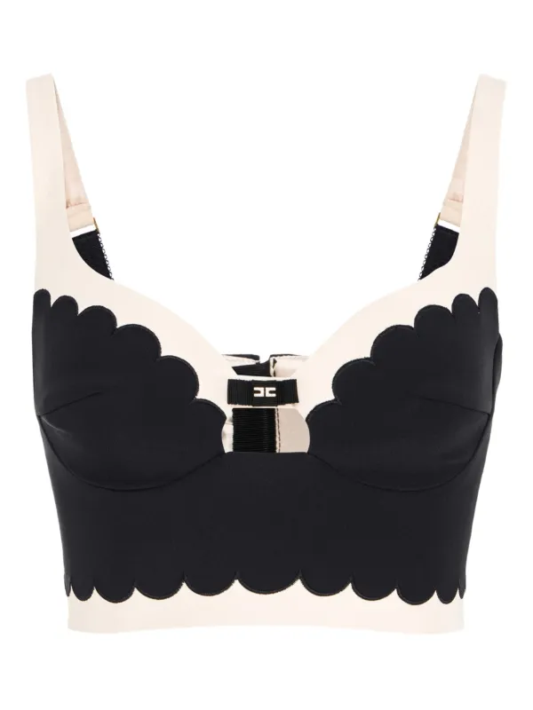 Elisabetta Franchi Outlet: Top woman - Yellow Cream