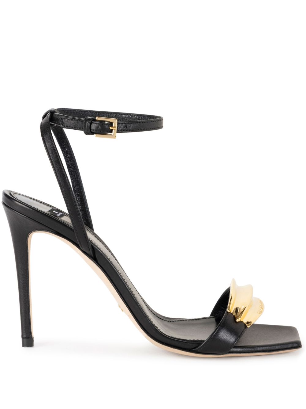 Elisabetta Franchi jewel-detail sandals Black