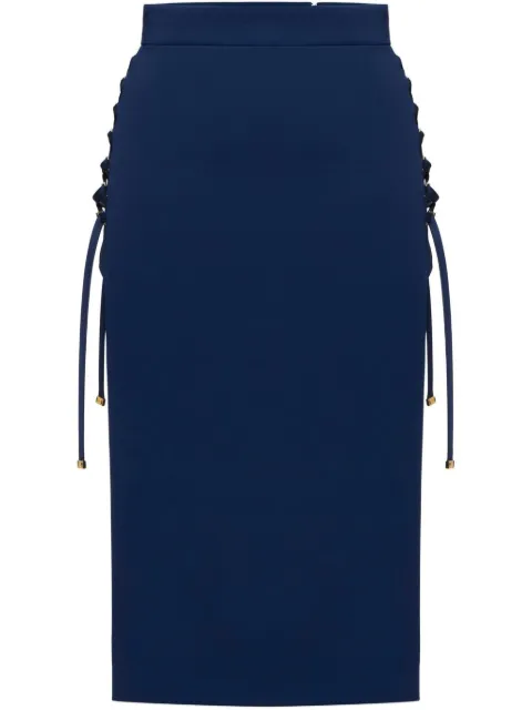 Elisabetta Franchi layered-design skirt 