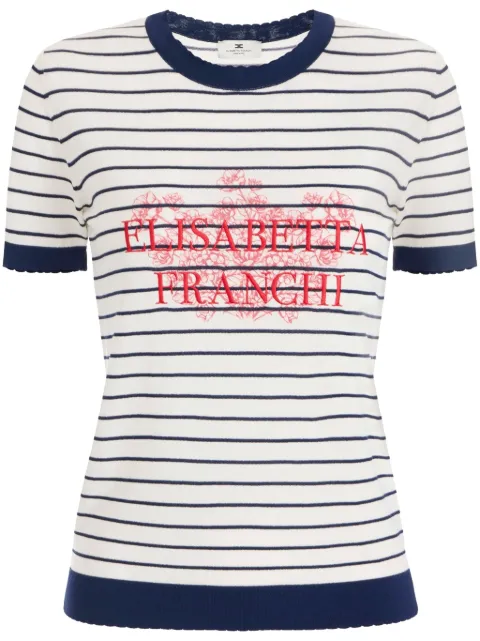 Elisabetta Franchi logo t-shirt 