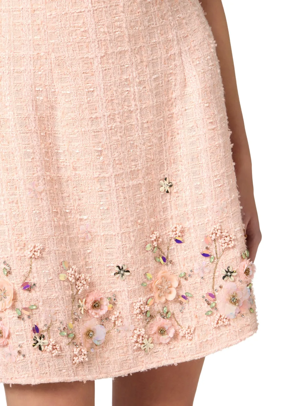 Elisabetta Franchi Jurk met bloemenprint en uitgesneden details Roze
