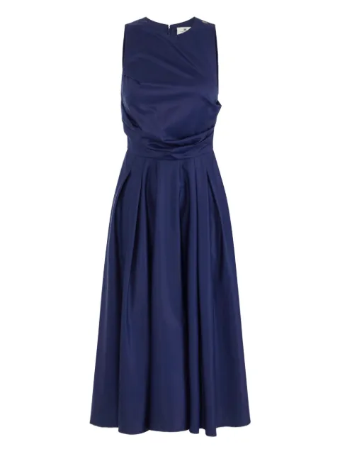 Elisabetta Franchi vestido con diseño drapeado