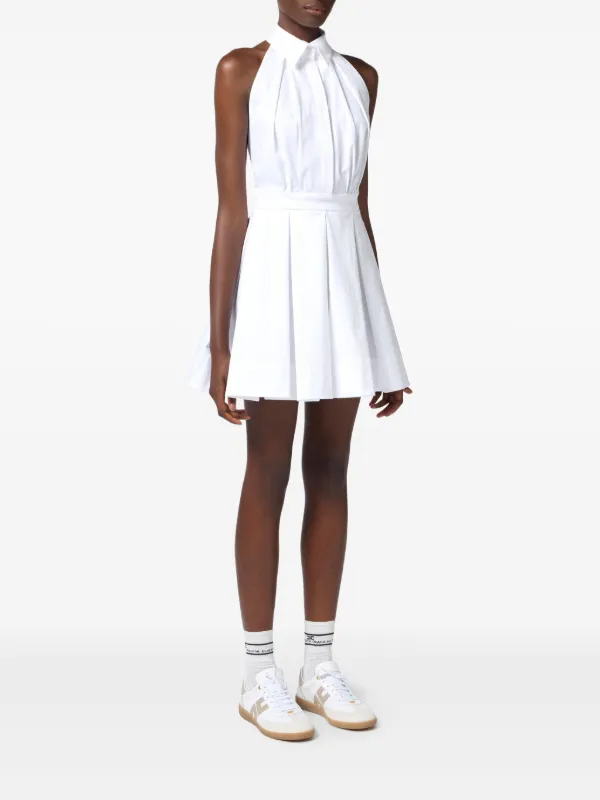 ワンピース ELISABETTA FRANCHI Woman Dress White Elisabetta Franchi Pleated Mini Dress | White | FARFETCH