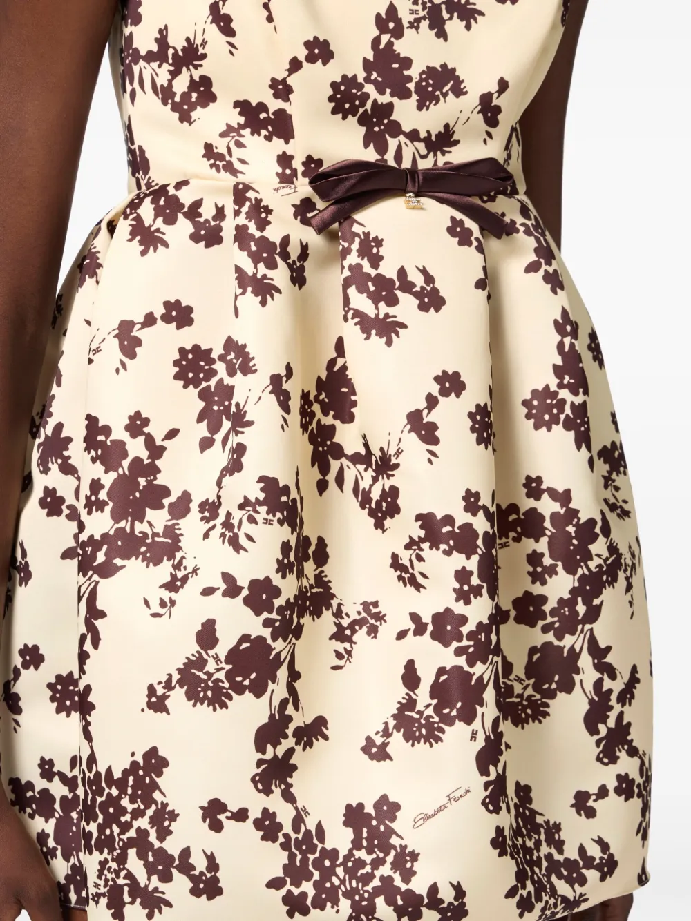 Elisabetta Franchi Doll jurk Beige