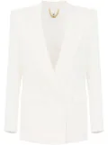 Elisabetta Franchi double-breasted blazer - White