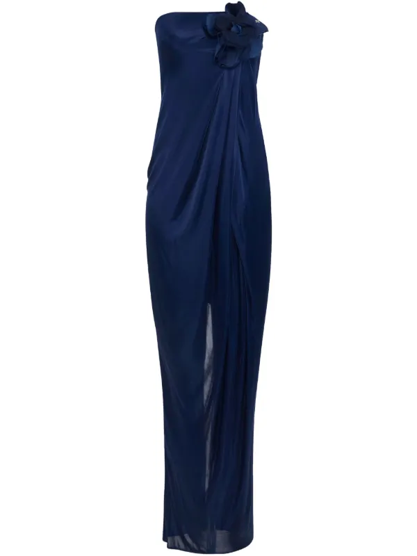 ワンピース ELISABETTA FRANCHI Woman Dress Blue AB768 A28 27860990_57972886_600.jpg