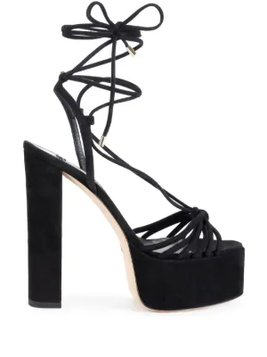 エリザベッタ フランキ サンダル スエード プラットフォーム Elisabetta Franchi ウィメンズ サンダル通販 - FARFETCH
