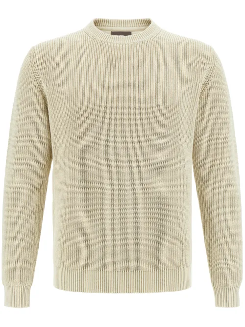Pull en coton biologique - Boggi Milano - Modalova