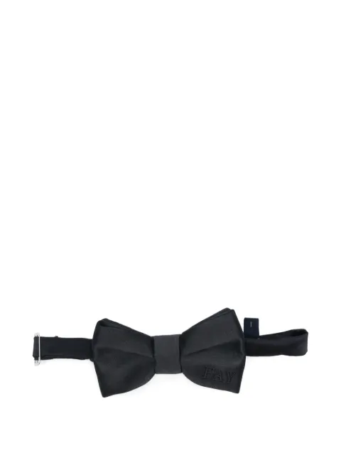 Fay Kids logo-embroidered bow tie