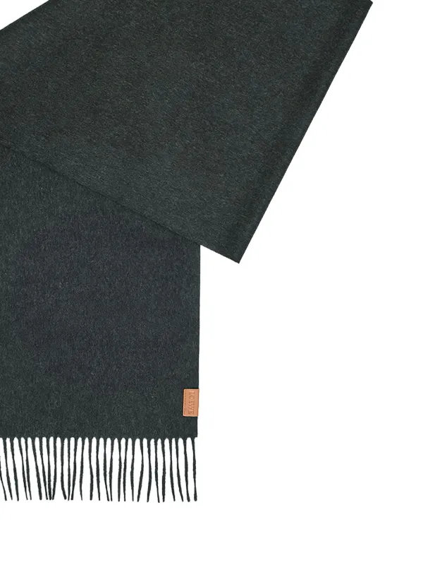 LOEWE ロエベ ウール カシミア Fringed scarf フリンジ スカーフ LOEWE - ロエベ 【美品/国内正規】Q825Y16K04 ウール x モヘヤ
