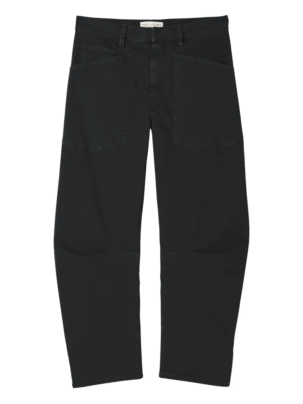 Shon double-pocket cotton trousers