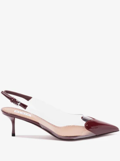 Alaïa LE CŒUR slingback pumps