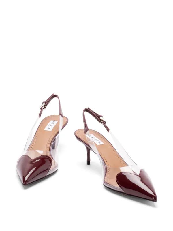 もあ　HEART MOTIF POINTED TOE PUMPS もあ HEART MOTIF POINTED TOE PUMPS もあ HEART MOTIF POINTED TOE