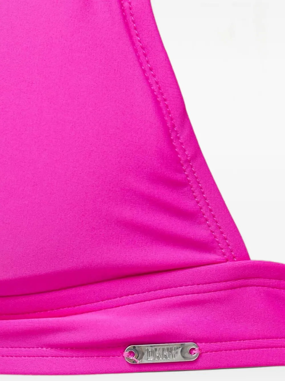 DKNY halterneck bikini top Roze