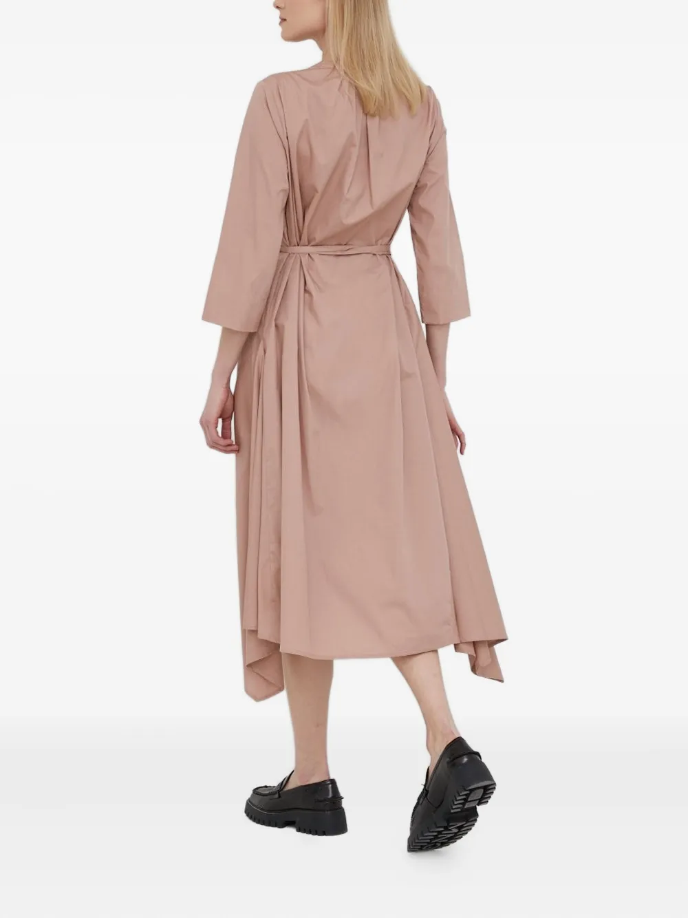 DKNY Asymmetrische blousejurk COC BEIGE