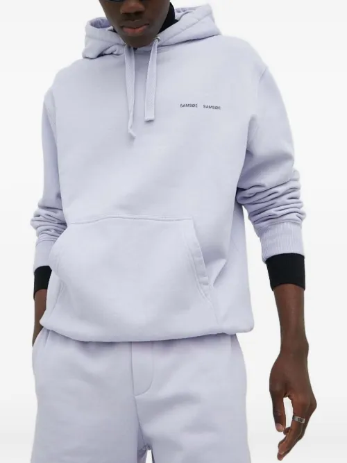 Hoodie à logo imprimé - SAMSOE SAMSOE - Modalova