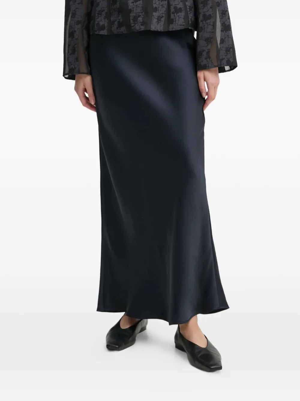 SAMSOE SAMSOE SAAGNETA maxi skirt - Blu