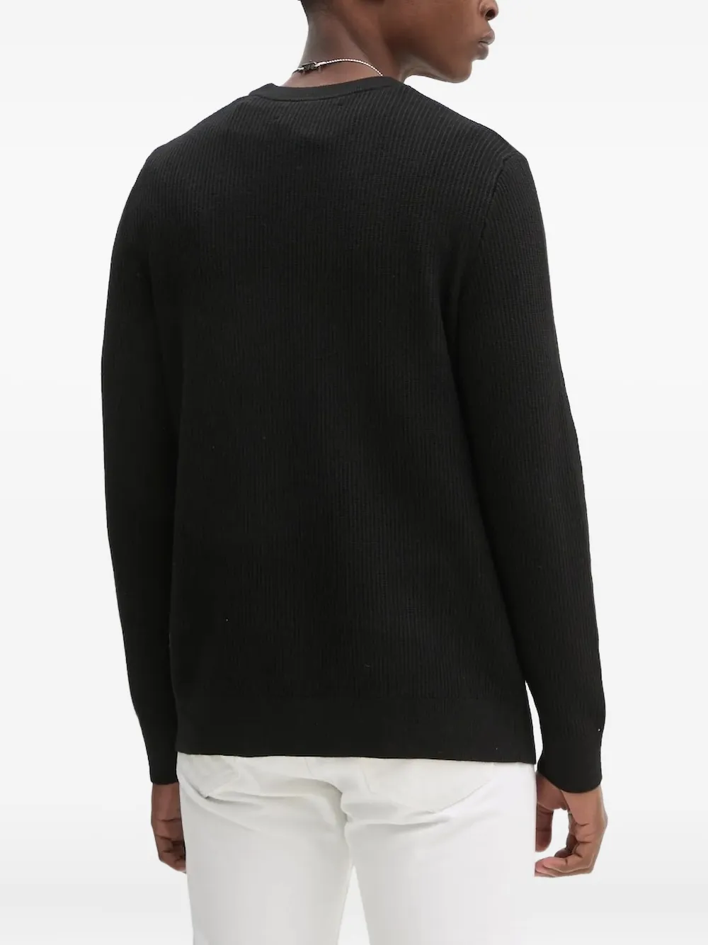 SAMSOE SAMSOE crew-neck sweater - Zwart