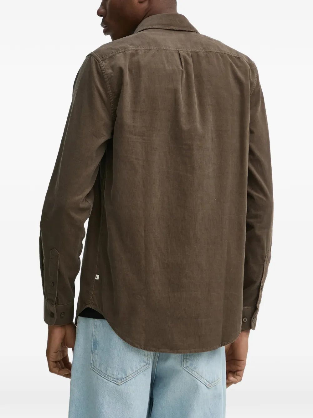  Samsoe Samsoe Saliam Corduroy Shirt - Brown 