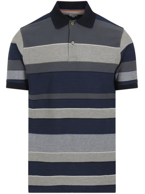 Paul Smith playera tipo polo con rayas estampadas