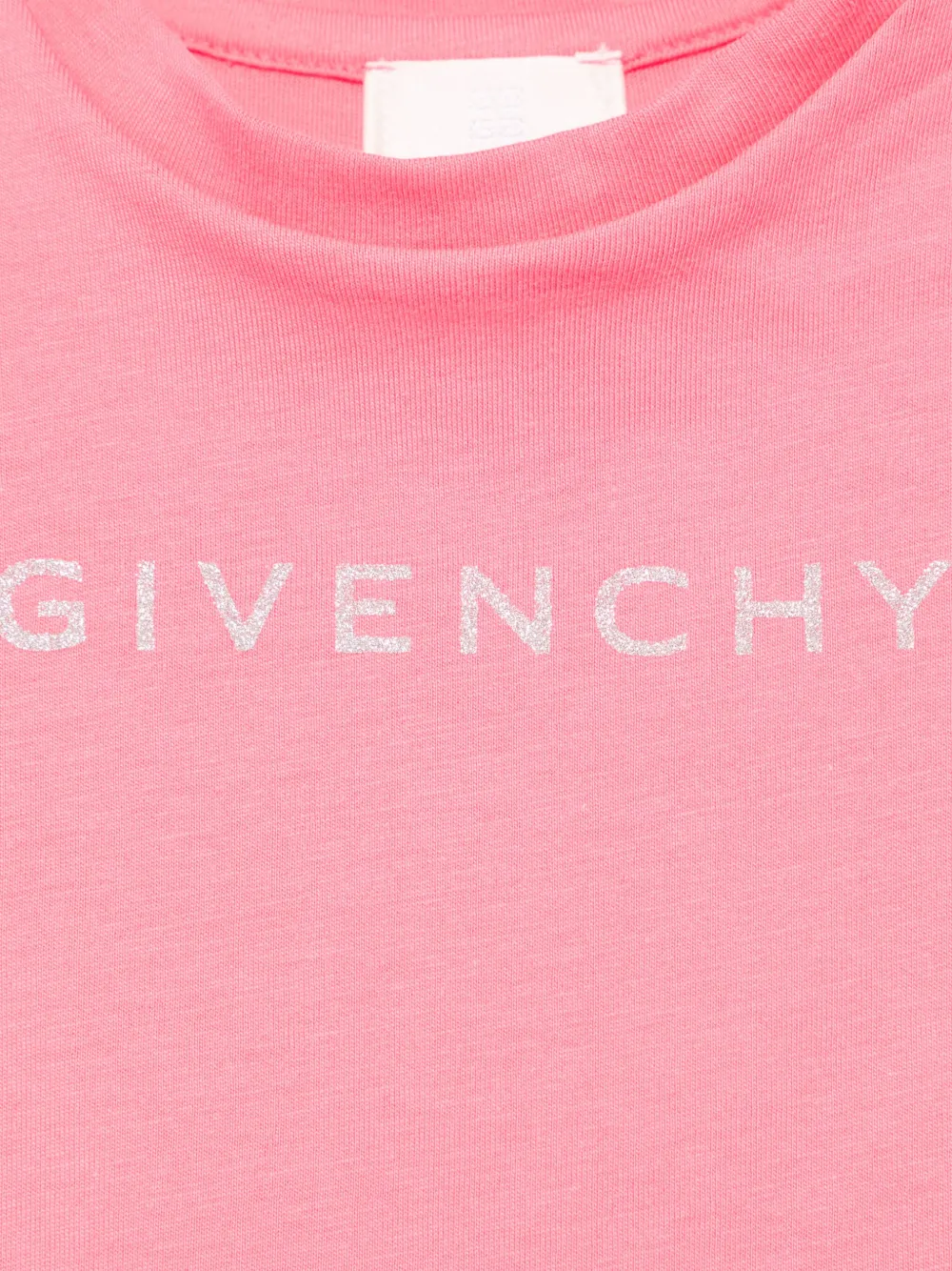 Shop Givenchy Logo-print T-shirt In Pink