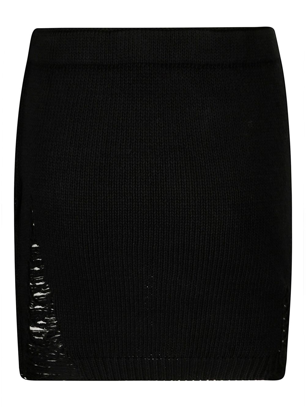 Ssheena knitted mini skirt - Zwart