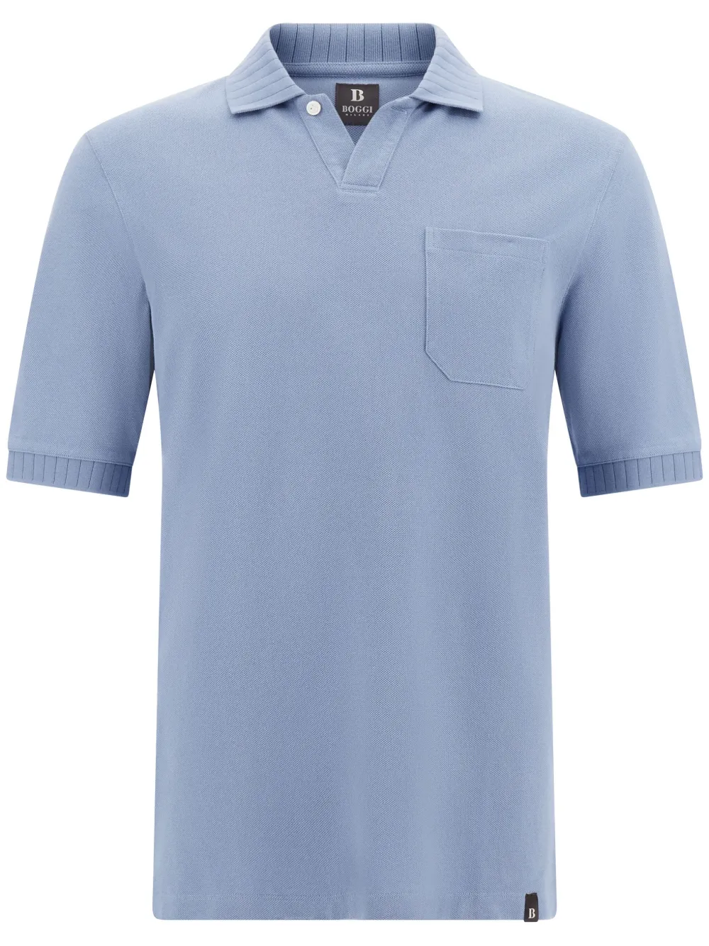 cotton piqué polo shirt