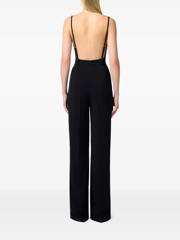 (送料・送料込)ELISABETTA FRANCHI クレープ ジャンプスーツ ☆完売必至☆】ELISABETTA FRANCHI ☆ クレープジャンプスーツ