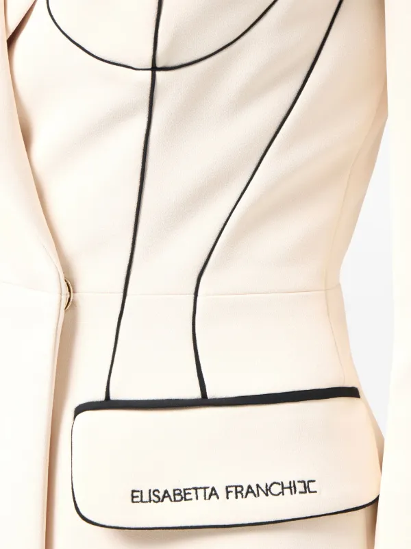アウターその他 ELISABETTA FRANCHI Woman Suit White 27863136_57498667_600.jpg