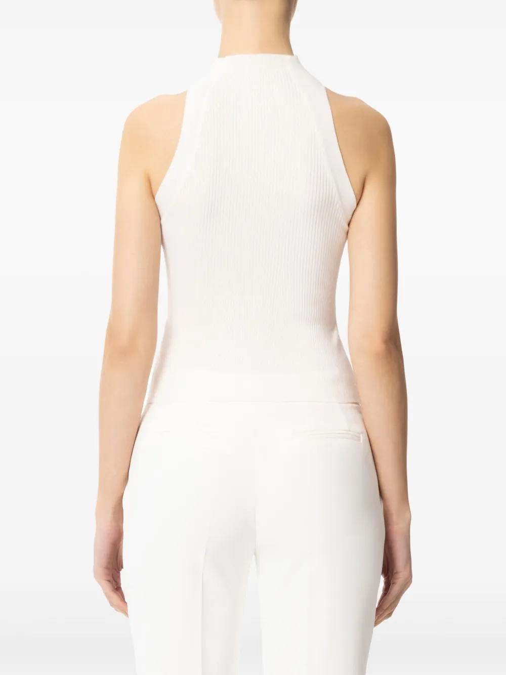 Elisabetta Franchi cut-out tank top