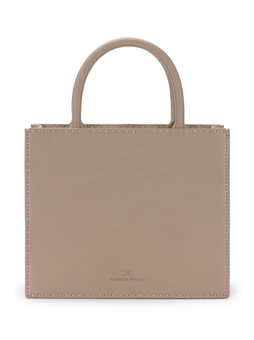 Elisabetta Franchi medium Franchi tote bag - Beige