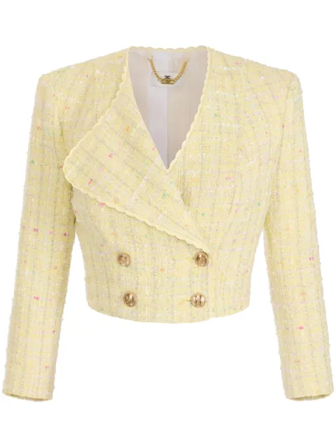 Elisabetta Franchi lurex blazer