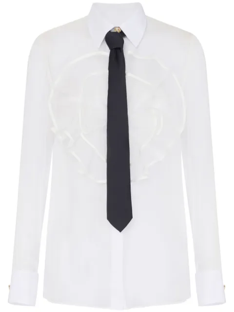 Elisabetta Franchi ruffle-detailed shirt