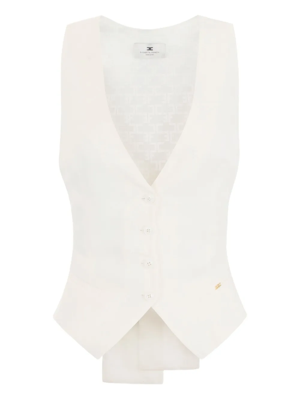 gabardine waistcoat