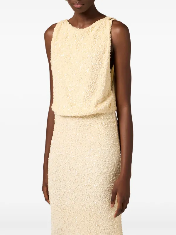 ワンピース ELISABETTA FRANCHI Woman Dress Yellow ELISABETTA FRANCHI: Dress woman - Yellow | Elisabetta