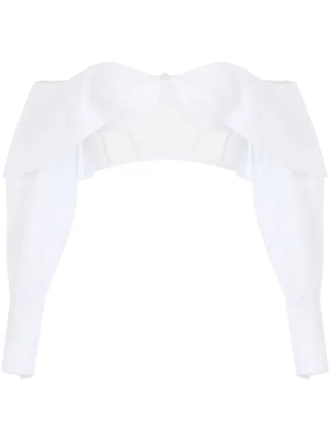 Elisabetta Franchi cropped shirt