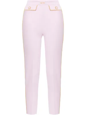Elisabetta Franchi Slim-Fit Trousers for Women | Shop Now on Elisabetta Franchi Slim-Fit Trousers for Women | Shop Now on