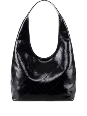 【ELISABETTA FRANCHI】ホーボーバッグ ハンドバッグ 牛革 ロゴ ELISABETTA FRANCHI】ホーボーバッグ ハンドバッグ 牛革