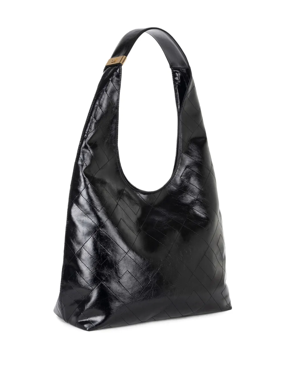 ELISABETTA FRANCHI QUILTED LEATHER SHOULDER BAG