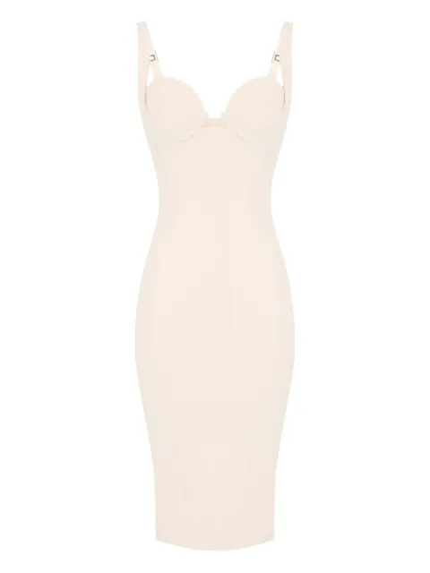 Elisabetta Franchi robe mi-longue à col bustier
