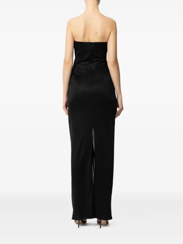 【関税込 * Elisabetta Franchi 】イブニングドレス Elisabetta Franchi イブニングドレス | ブラック | FARFETCH JP