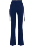 Elisabetta Franchi bell-bottom trousers - Blue