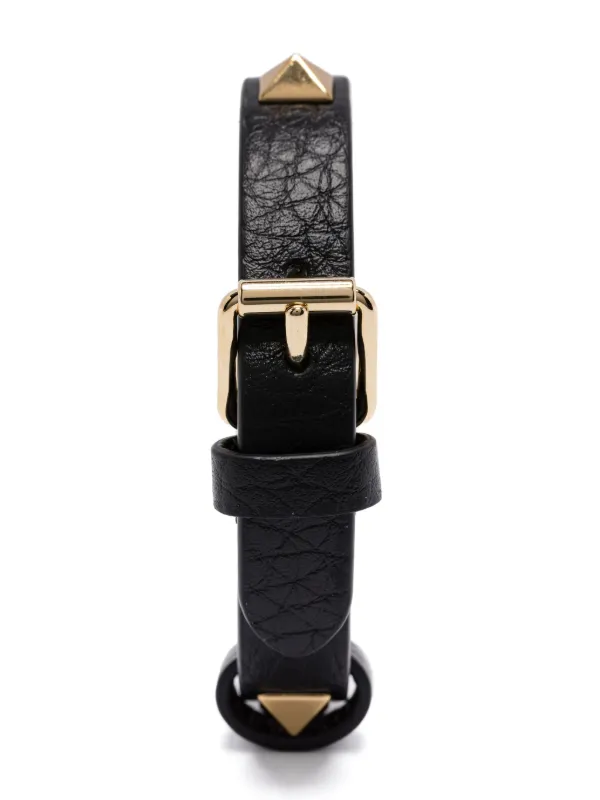 Valentino Garavani Vlogo Signature Bracelet | Black | FARFETCH